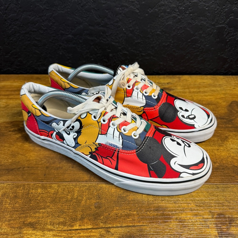 Vans Disney Era Mickey & Friends Multi Canvas Sneakers Mens 11
